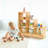 Rubber Wood 6 Cube Storage Organizer