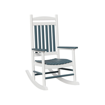 Casual Back Outdoor Rocker Chair