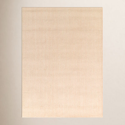 Lola Pink Hand-Tufted Striped Wool Rug