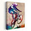 «Vibrant Bike Jump», art mural contemporain-129475092