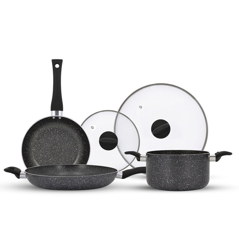 5 - Piece Non-Stick Aluminum Cookware Set