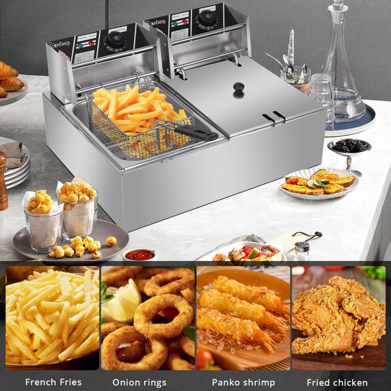 Friteuse à dinde 2 paniers Vinsunny 12,7