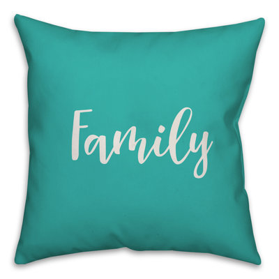  Family Throw Pillow