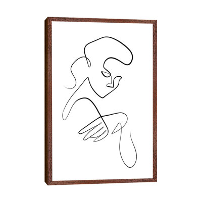 Femme Portrait IV by Dane Khy - Print on Canvas