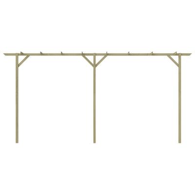 2,1 m x 0,4 m x 4 m Pergola
