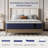Luxury Medium Hybrid Innerspring Mattress In A Box, Individual Pocket Springs &  High-Density Foam For Motion Isolation & Deep Sleep-114213738-114313840