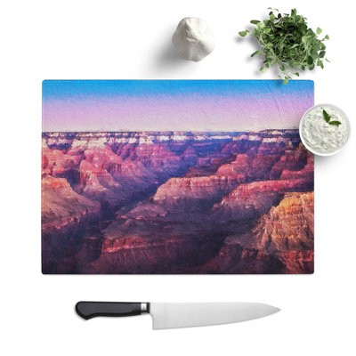 Tempered Glass The Grand Canyon Chopping Board