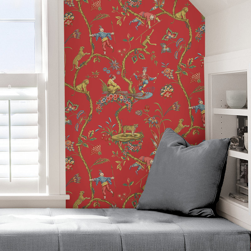 Self Adhesive Wallpaper, Red
