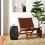 Tabouret d'appoint ou de jardin avec lumière solaire Loiret-647013221