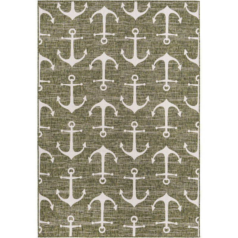 Tapis vert d'extérieur Ayton, Rectangle 6 pi x 9 pi