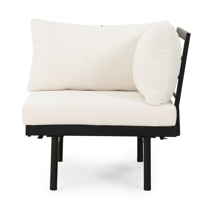 Canapé d'angle + table basse Theo