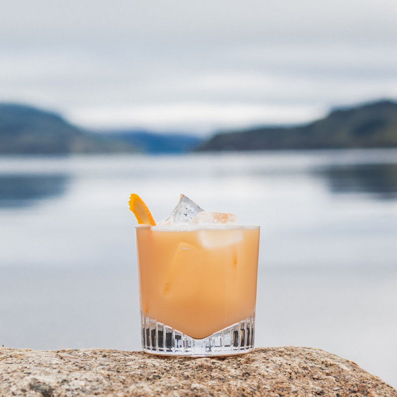 Caldera Handmade Crystal Whiskey Glass
