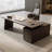 Coffee Rectangular Manufactured Wood  desk-805820244