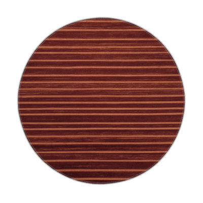 HorizontalStripes Brown Indoor and Outdoor Area Rug