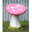 Statue simple tabouret champignon surdimensionné-284893433