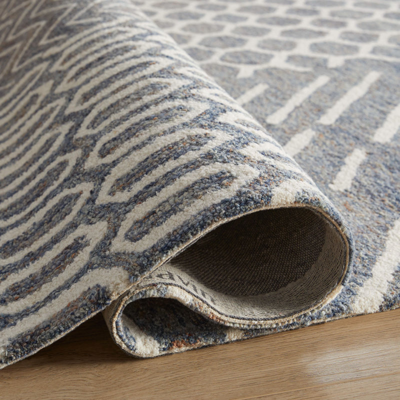 MITRA Blue, Rectangle 5'3" x 7'6"