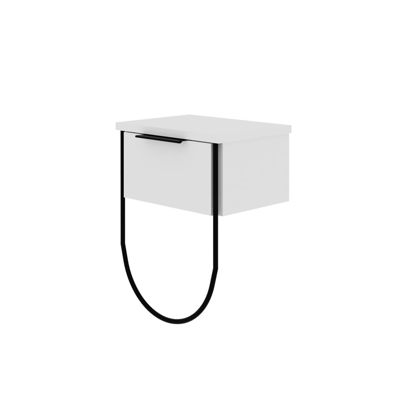 Fix Bedside Table, White