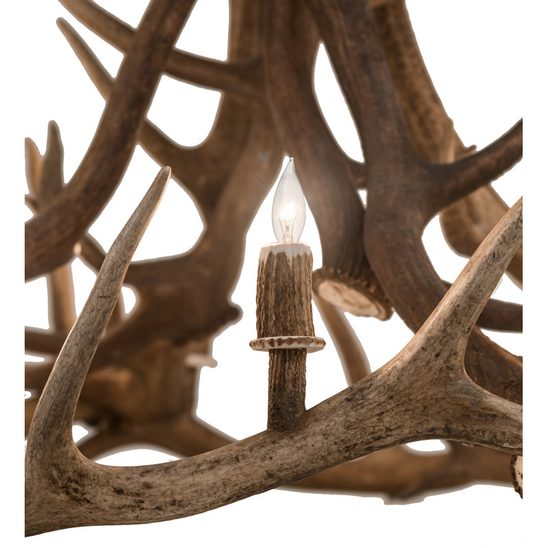 Rustic Lodge 12 - Light Chandelier