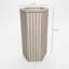 Hexagon Column Planter SM - Grey Brown-466867007-466866980