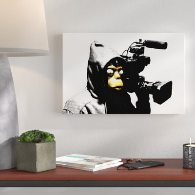 Film by Banksy - Wrapped Canvas Print