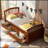 Coverson Twin Storage Platform Bed, Solid Wood Bed with 6 Drawers-409638595