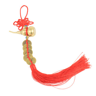 Décoration murale Feng Shui en cuivre avec Lou Lou 5 pièces