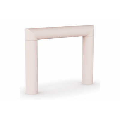 Encadrement de foyer en pierre avec foyer Bullnose Aspen