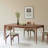 Walnut Solid Wood Dining Table-98664051