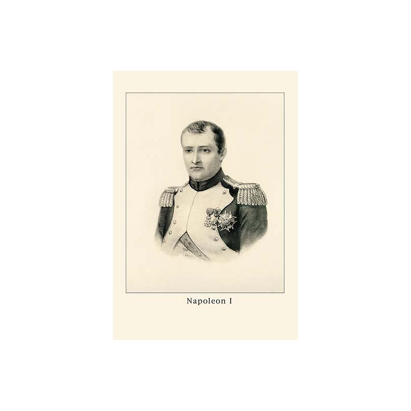 « napoleon i », reproduction d’art encadrée, Single Picture Frame, H 36 po x l 24 po
