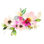 Murale aquarelle de fleurs amovibles Bynum