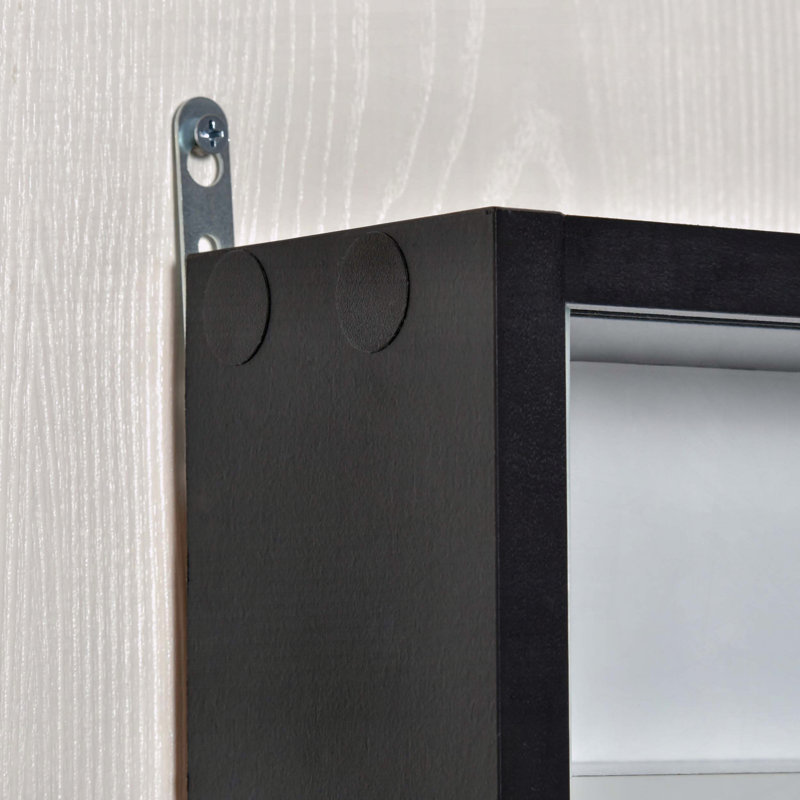 Vitrine à 5 niveaux avec tablettes réglables