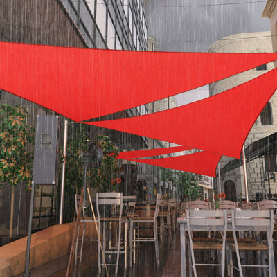 ColorTree Customizable Waterproof Triangle Sun Shade Sail – Durable & UV-Resistant