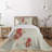 Polyester Floral Coverlet