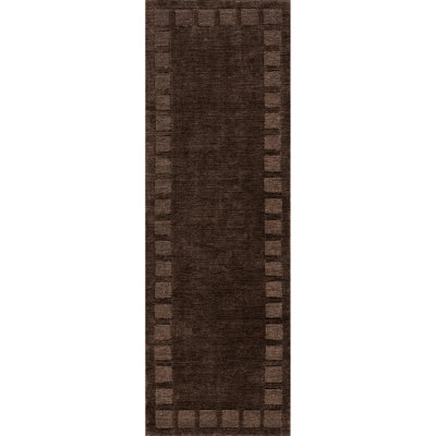 Tapis en mélange de laine Milchan