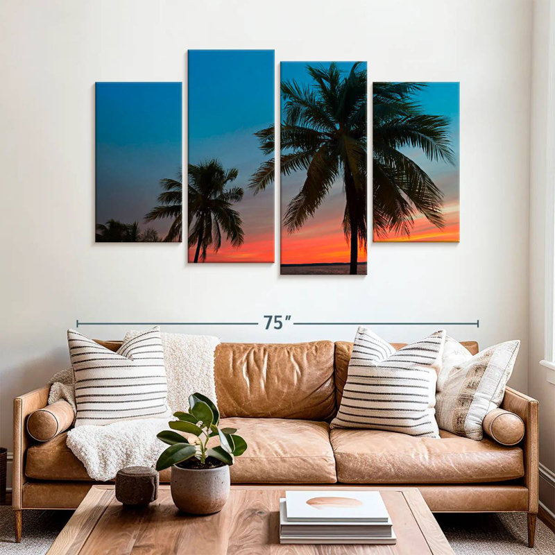 Gillard Caribbean Sunset Beach, H 42 po x l 68 po