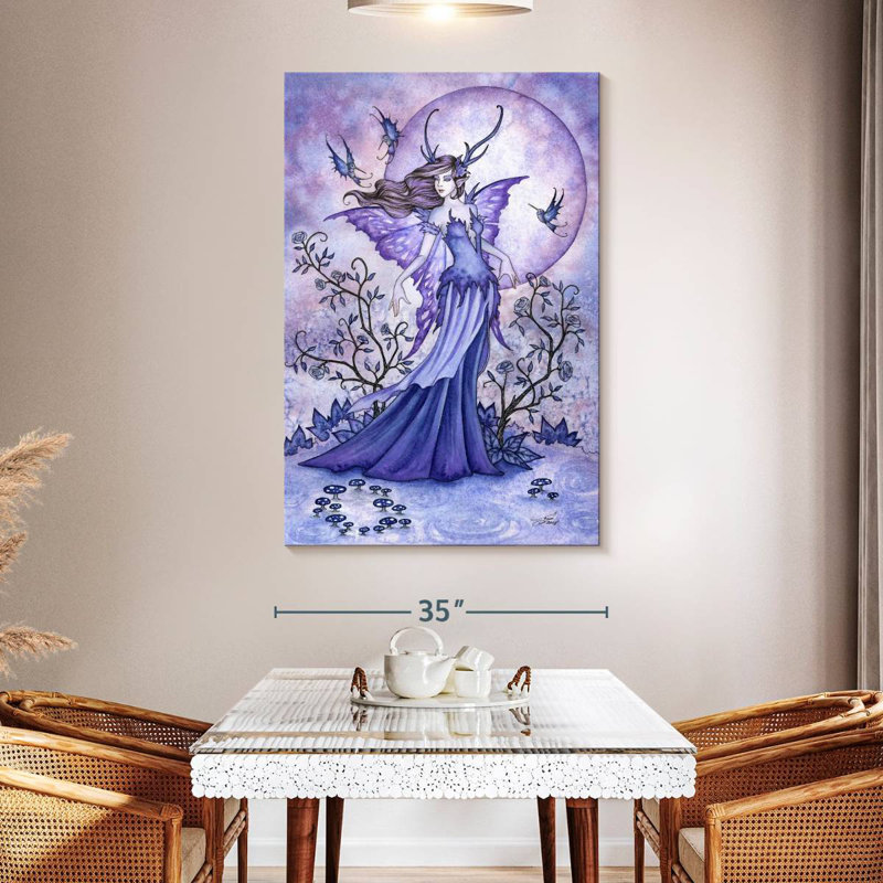 Kelan The Night Garden, 51" H x 34" W
