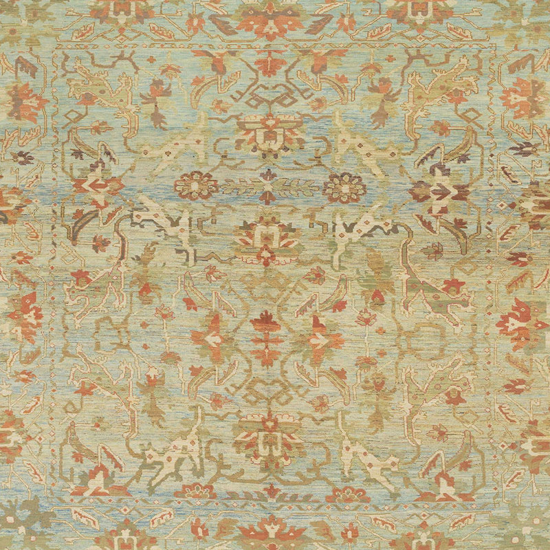 Southwestern Indoor Rug, Square 8'