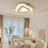 Wood LED Flush Mount-88134414