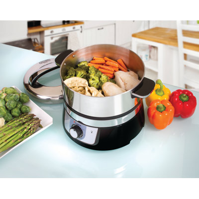Euro Cuisine 5 Qt. Electric Food Steamer