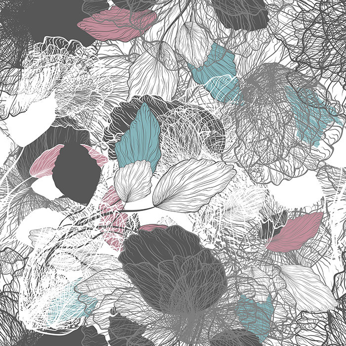 Cathlyn 2.5m x 2.5m Matte Wallpaper Roll, 416 x 254cm