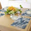 Ensemble de 4 napperons bleu Ambesonne