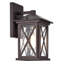 Applique murale d’extérieur 1 ampoule 11,5 po Dorsett-736984371