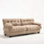 Canapé modulaire Cloud Couch, canapé modulaire moderne avec causeuse, canapé modulaire à assise profonde avec coussins d'accoudoirs, canapé Flanelette avancé et confortable pour la chambre à coucher (4 oreillers)-1861249924