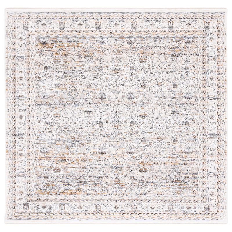Gefell 600 Performance Oriental Rug, Square 6'