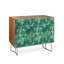 Crédence Schatzi Brown Goddess Palm Emerald