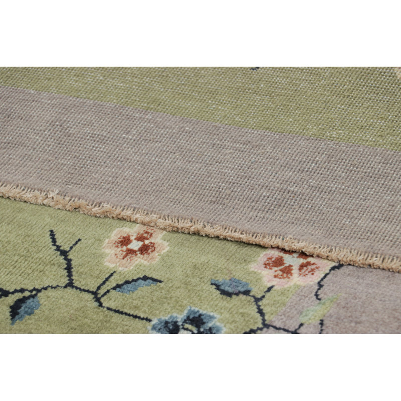 One-of-a-Kind 3'0x6'4 Hand Knotted Area Rug