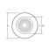 Lexan Shower Fresnel 6" Recessed Trim