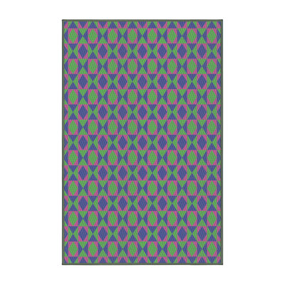 Wool Geometric Indoor Rug