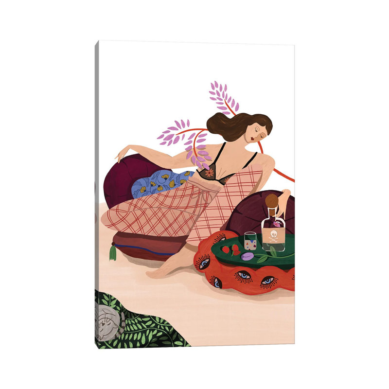 Poison by Arty Guava - Wrapped Canvas Print, 20.32 cm H x 30.48 cm W