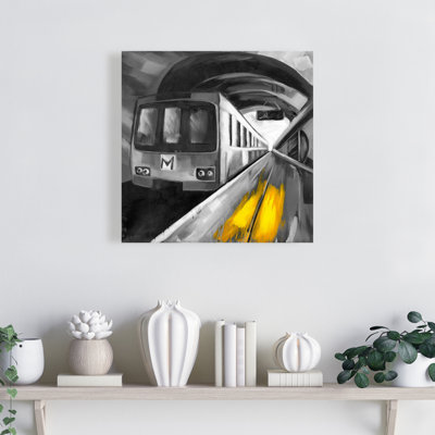 Urban Life Print On Canvas